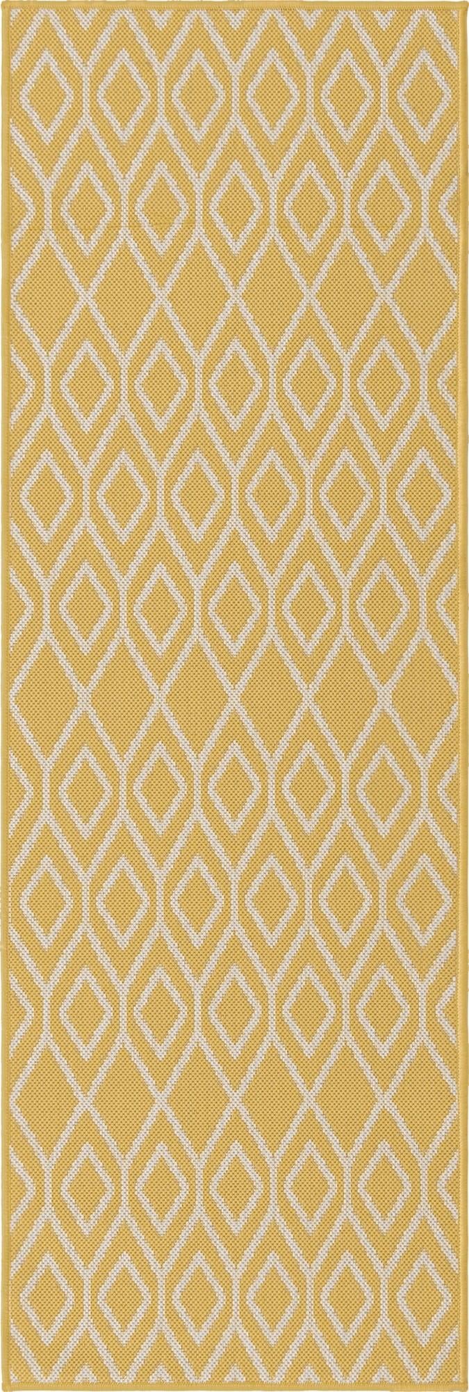 2' x 6' Easy-Clean Jill Zarin Turks and Caicos Indoor / Outdoor Runner Rug