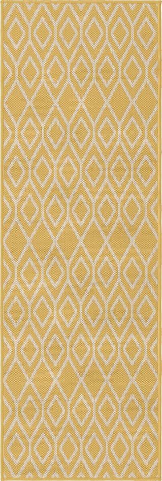 Detail image of 2' x 6' Easy-Clean Jill Zarin Turks and Caicos Indoor / Outdoor Runner Rug