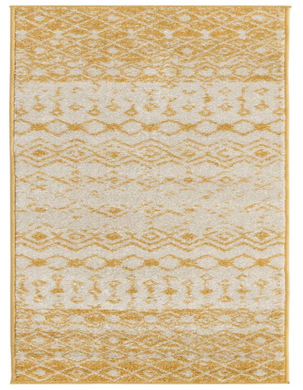 Detail image of 2' x 7' Moroccan Trellis Runner Rug