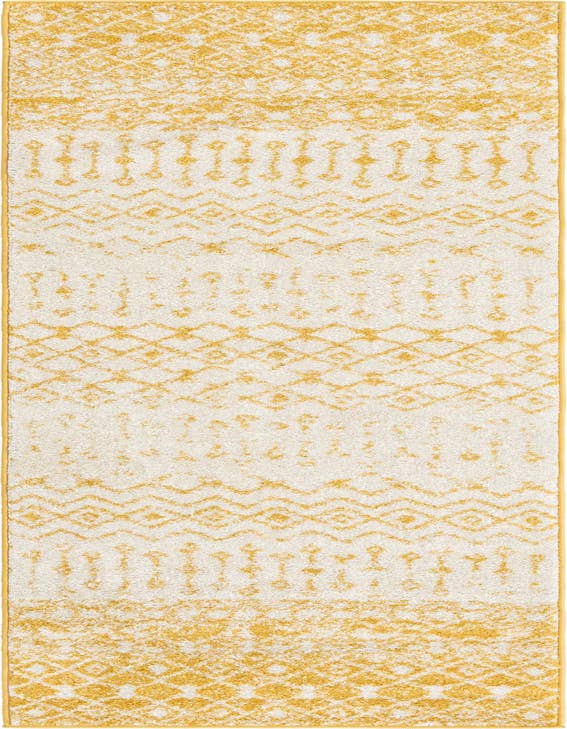 Detail image of 2' 7 x 10' Moroccan Trellis Runner Rug