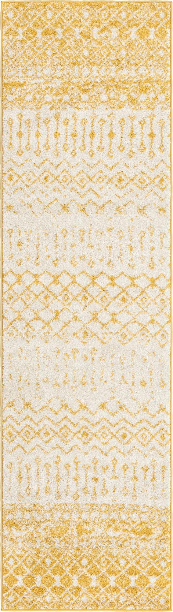 2' 7 x 10' Moroccan Trellis Runner Rug