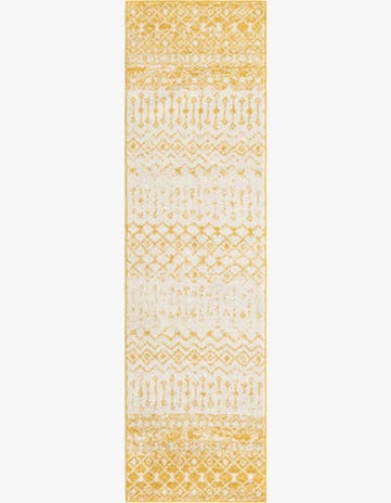 2' 7 x 10' Moroccan Trellis Runner Rug