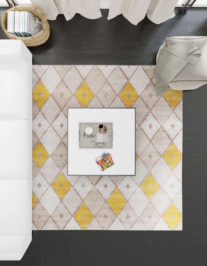 7' 10 x 7' 10 Laguna Square Rug