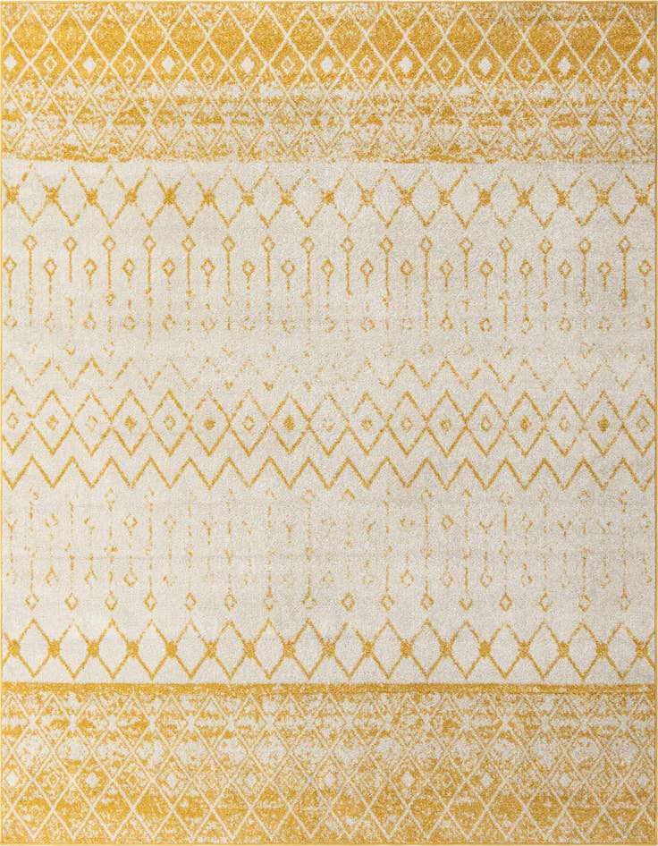 Detail image of 10' x 10' Moroccan Trellis Square Rug