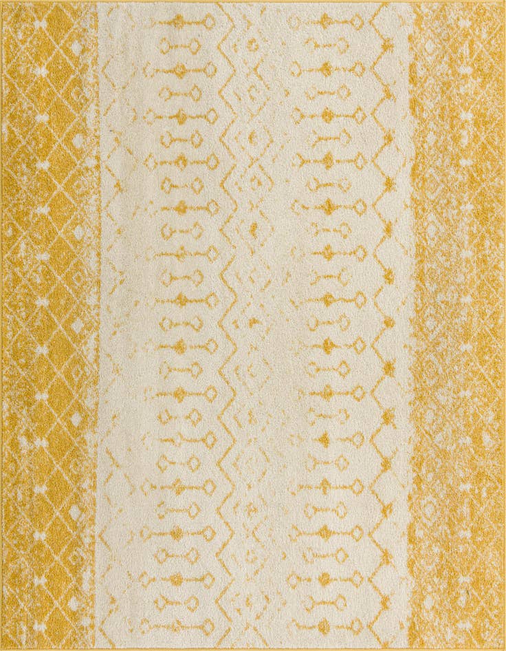 Detail image of 7' 10 x 7' 10 Moroccan Trellis Square Rug