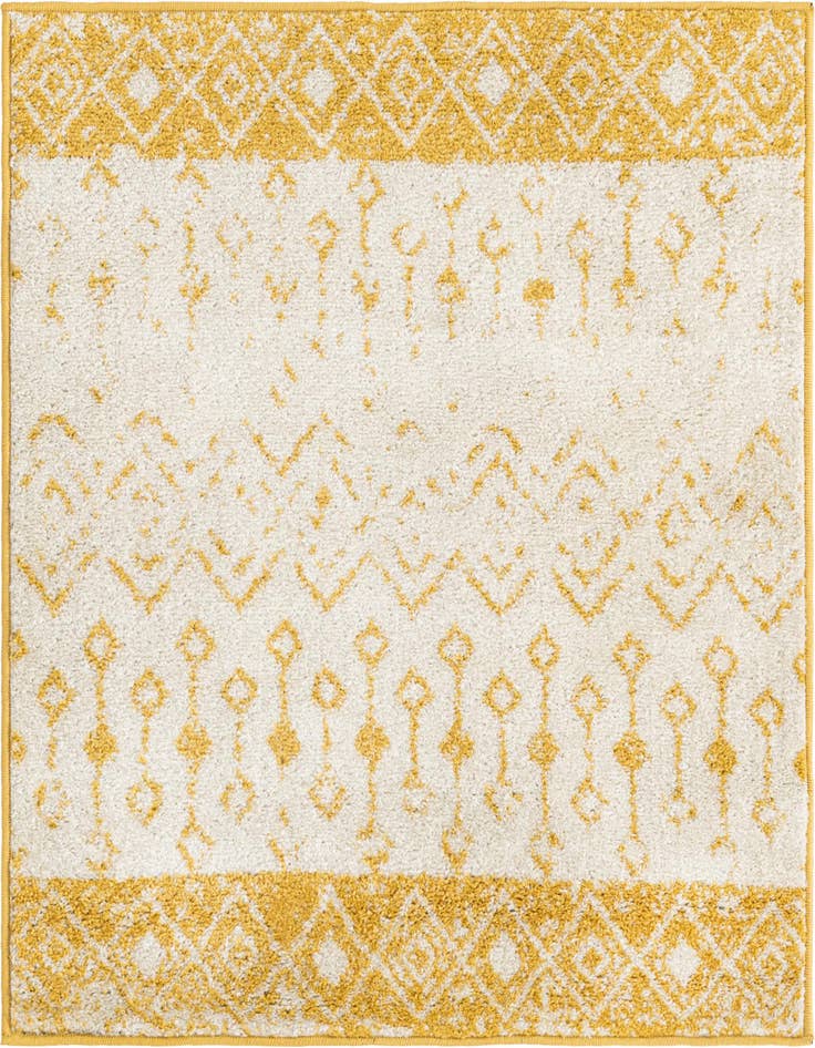 Detail image of 3' x 3' Moroccan Trellis Square Rug