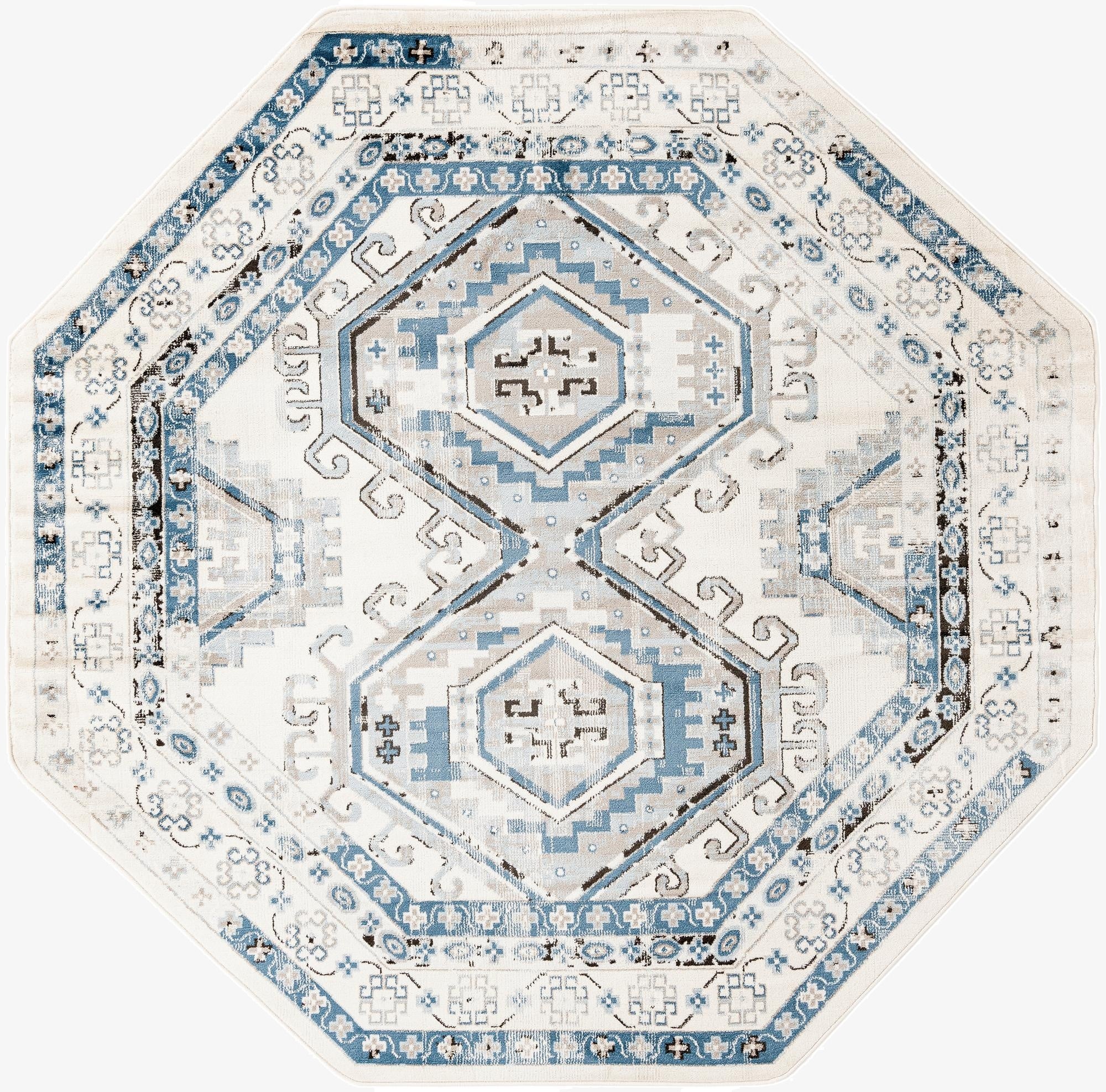 7' 10 x 7' 10 Charlotte Octagon Rug