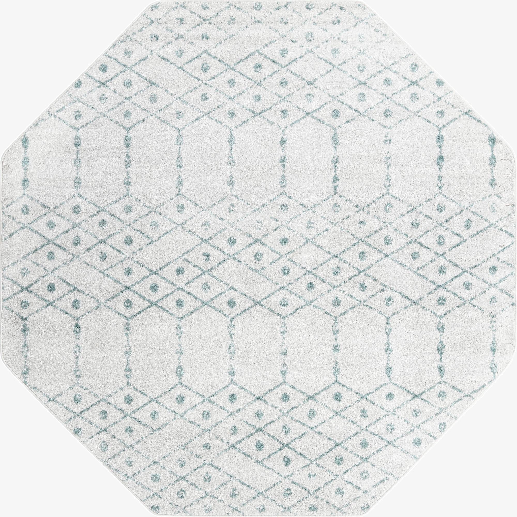7' 10 x 7' 10 Paxon Trellis Octagon Rug