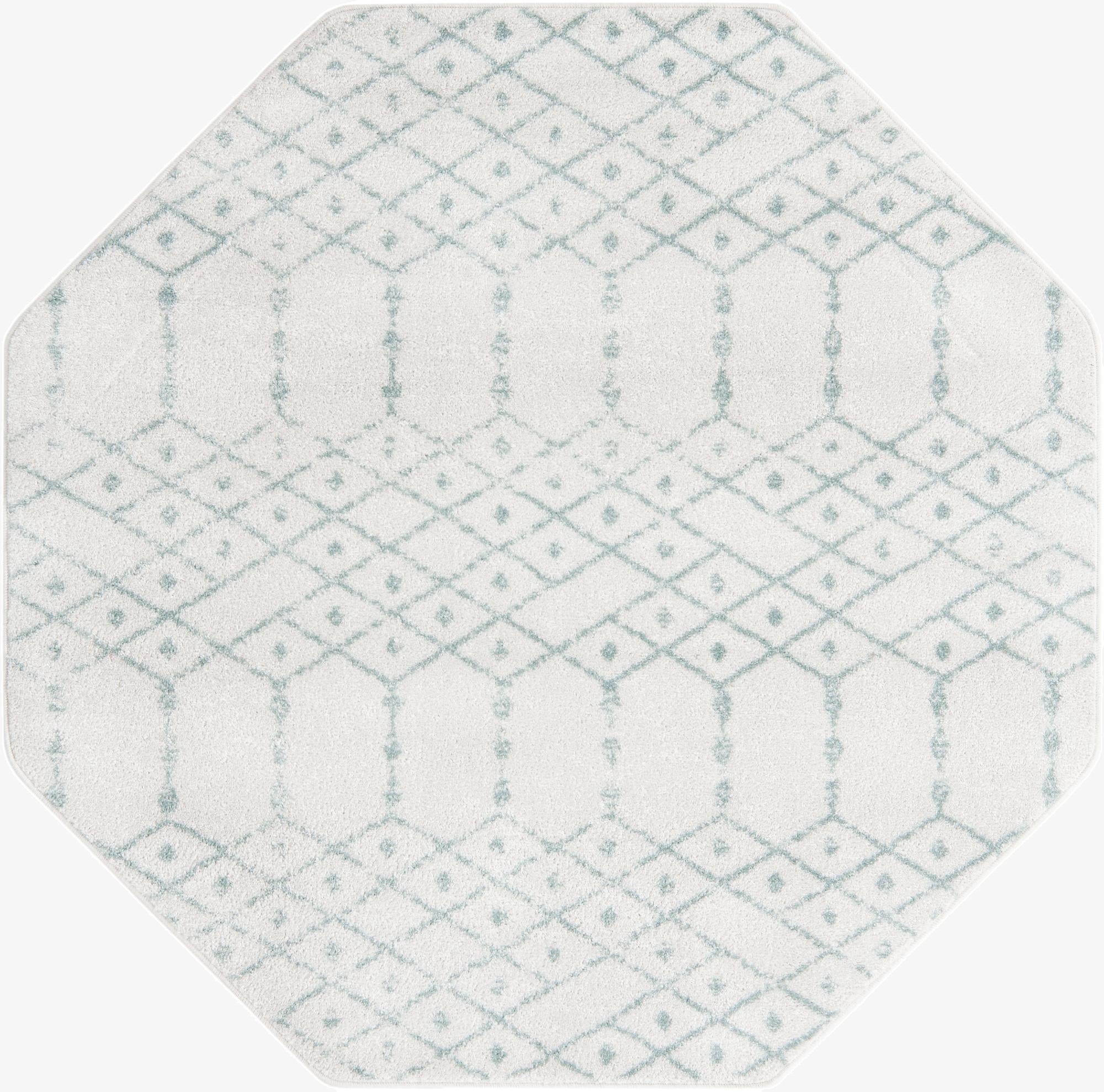 Primary image 5' 3 x 5' 3 Paxon Trellis Octagon Rug