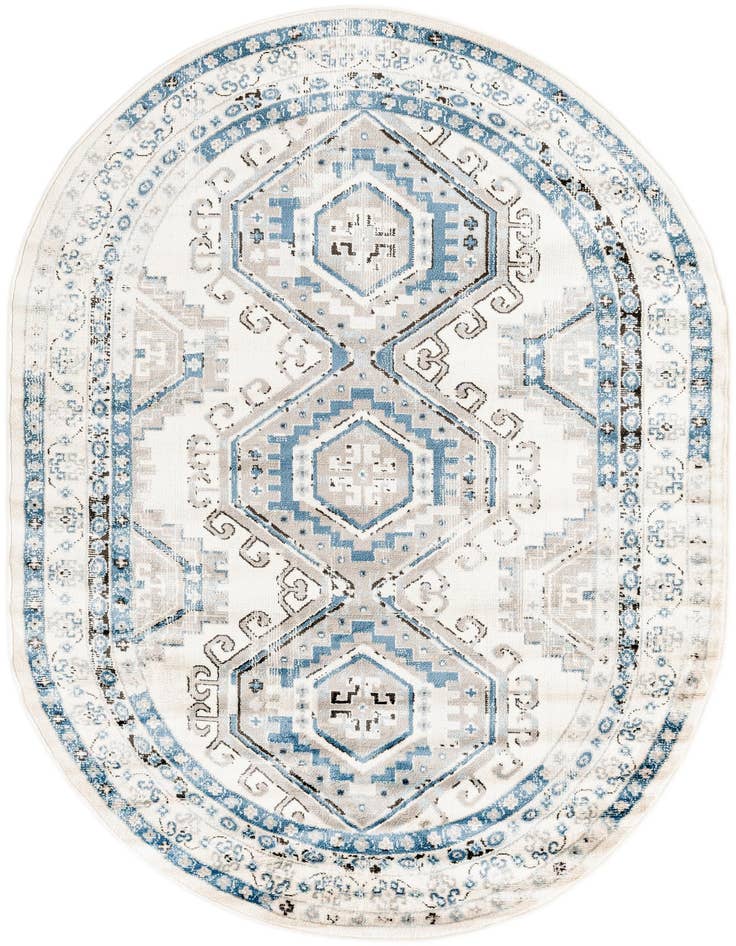 Detail image of 5' 3 x 8' Charlotte Oval Rug