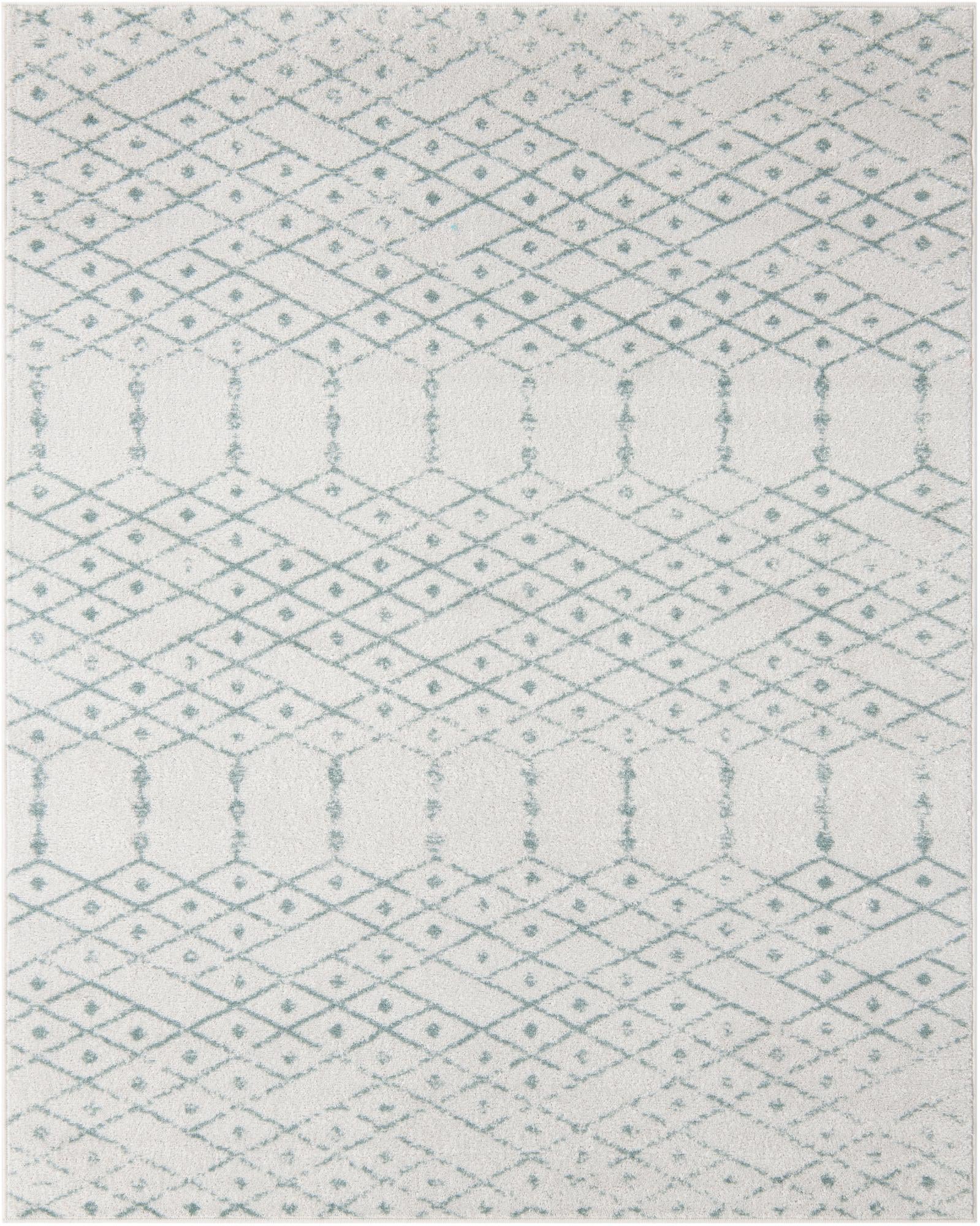 Rug Ivory Aqua Swatch link