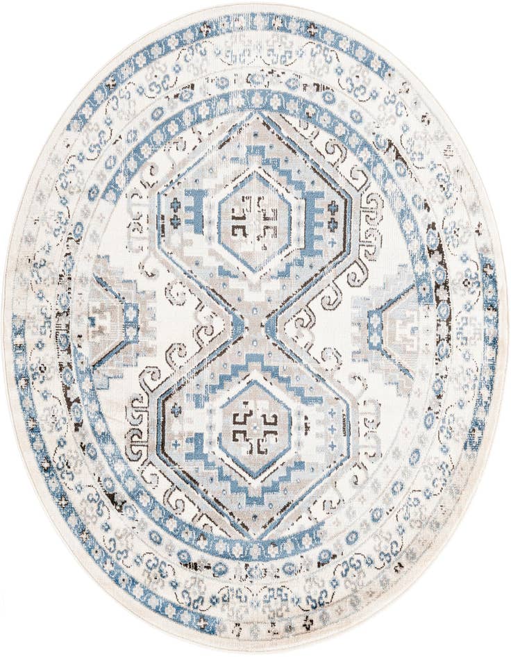 Detail image of 5' 3 x 5' 3 Charlotte Round Rug