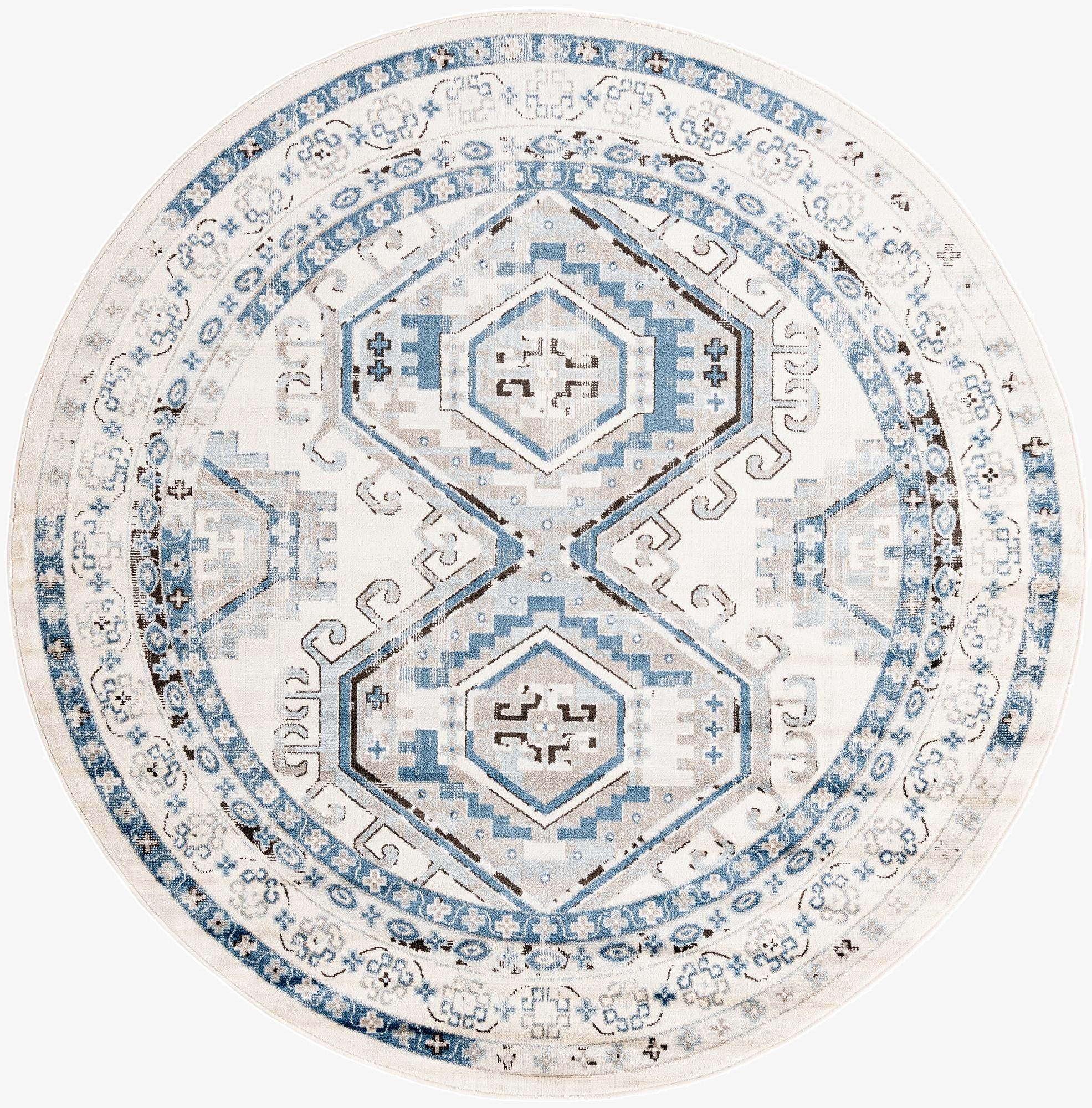 7' 10 x 7' 10 Charlotte Round Rug