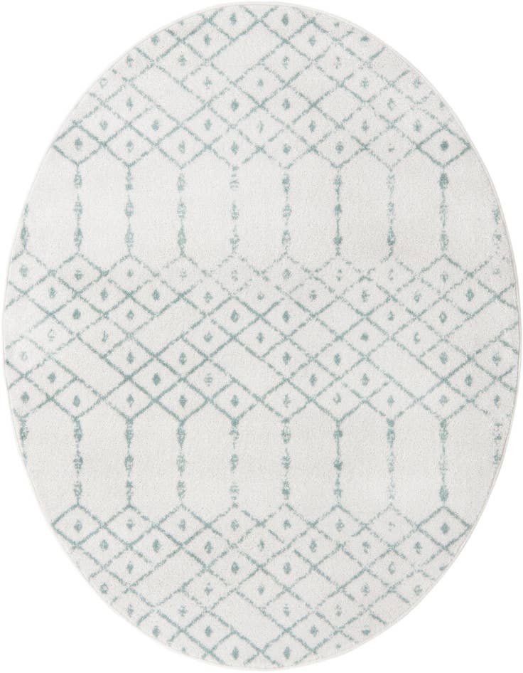 Detail image of 7' 10 x 7' 10 Paxon Trellis Round Rug