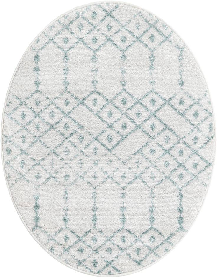 Detail image of 3' x 3' Paxon Trellis Round Rug