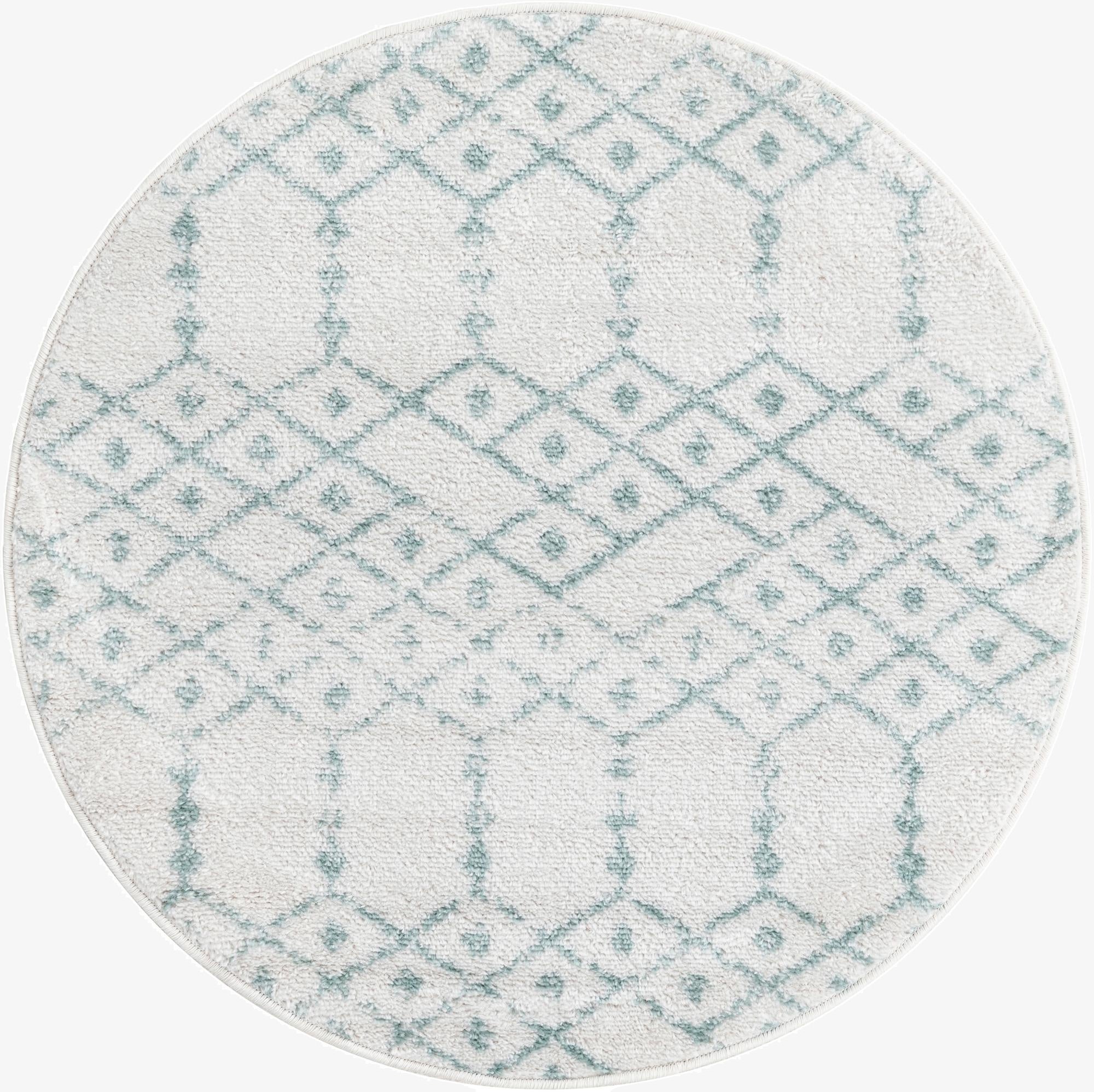 90cm x 90cm Paxon Trellis Round Rug
