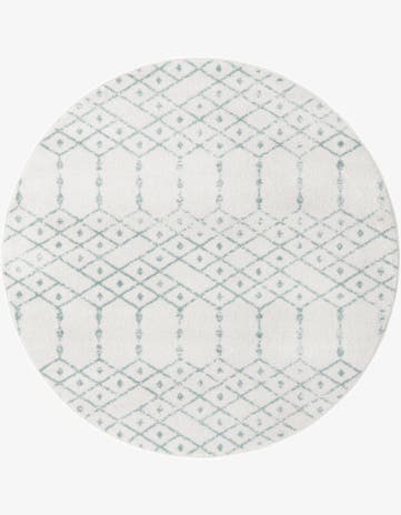 7' 10 x 7' 10 Paxon Trellis Round Rug