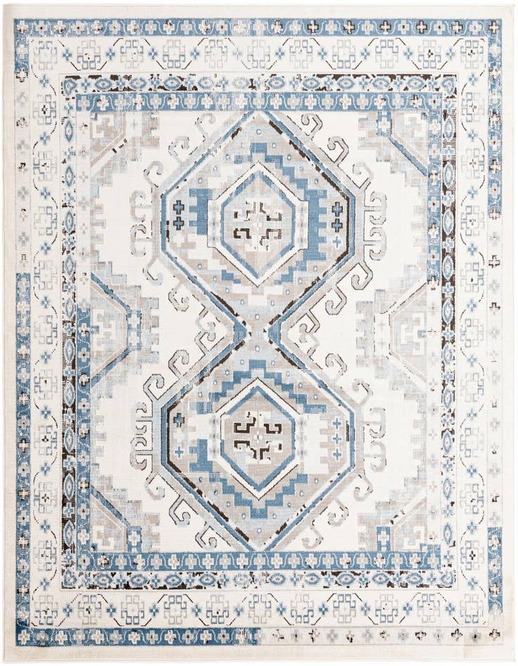 Detail image of 7' 10 x 7' 10 Charlotte Square Rug