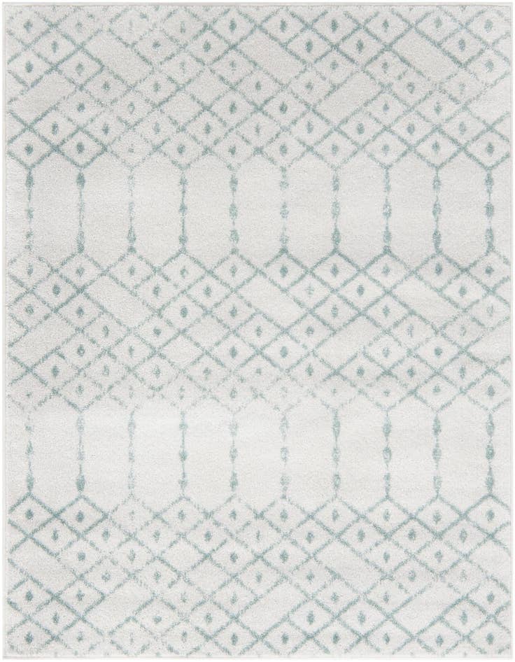 Detail image of 5' 3 x 5' 3 Paxon Trellis Square Rug