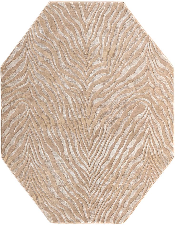 Detail image of 5' 3 x 5' 3 Finsbury Octagon Rug