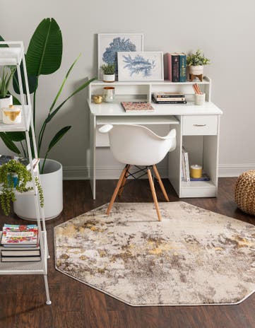 7' 10 x 7' 10 Solaris Octagon Rug