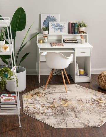 7' 10 x 7' 10 Solaris Octagon Rug