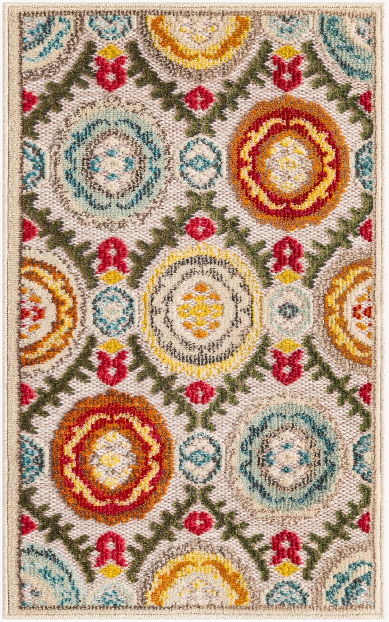 2' x 3'  Washable Casablanca Indoor / Outdoor Rug
