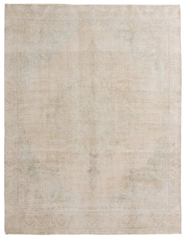 Detail image of 9' x 10' 9 Hand Knotted Ultra Vintage Persian Wool Rug