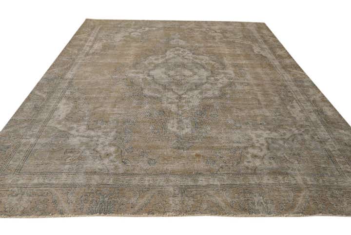8' 8 x 11' 8 Hand Knotted Ultra Vintage Persian Wool Rug