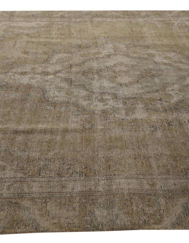 Detail image of 8' 8 x 11' 8  Hand Knotted Ultra Vintage Persian Wool Rug