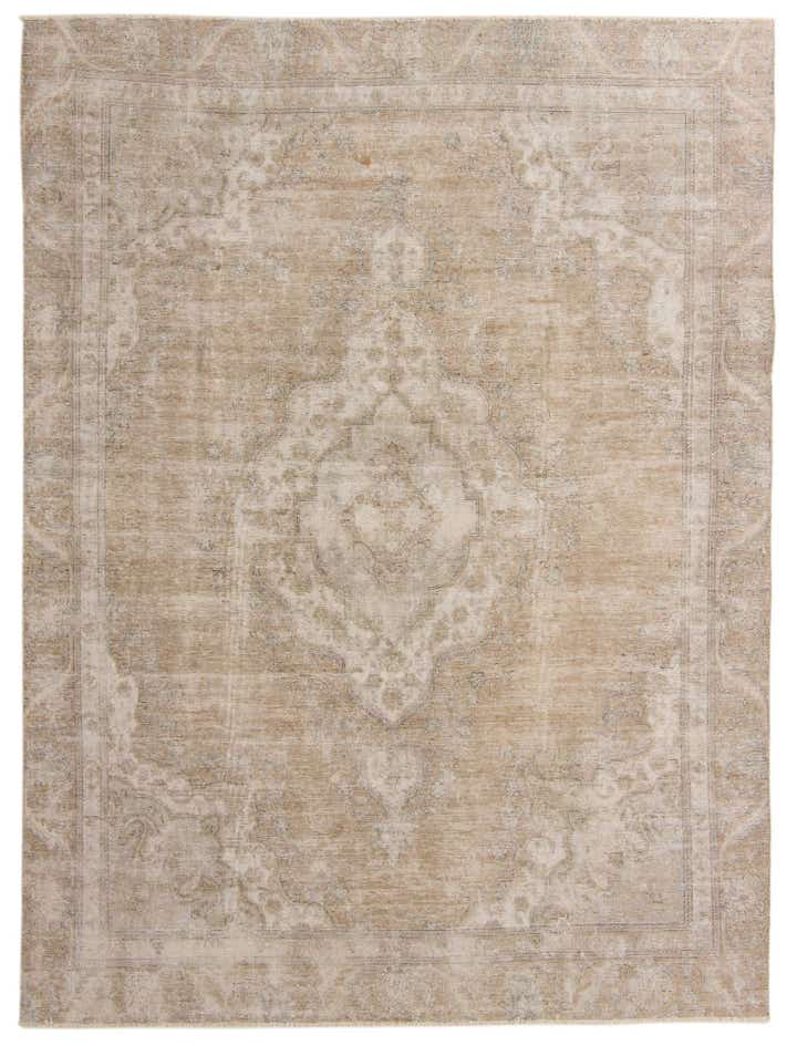 8' 8 x 11' 8 Hand Knotted Ultra Vintage Persian Wool Rug