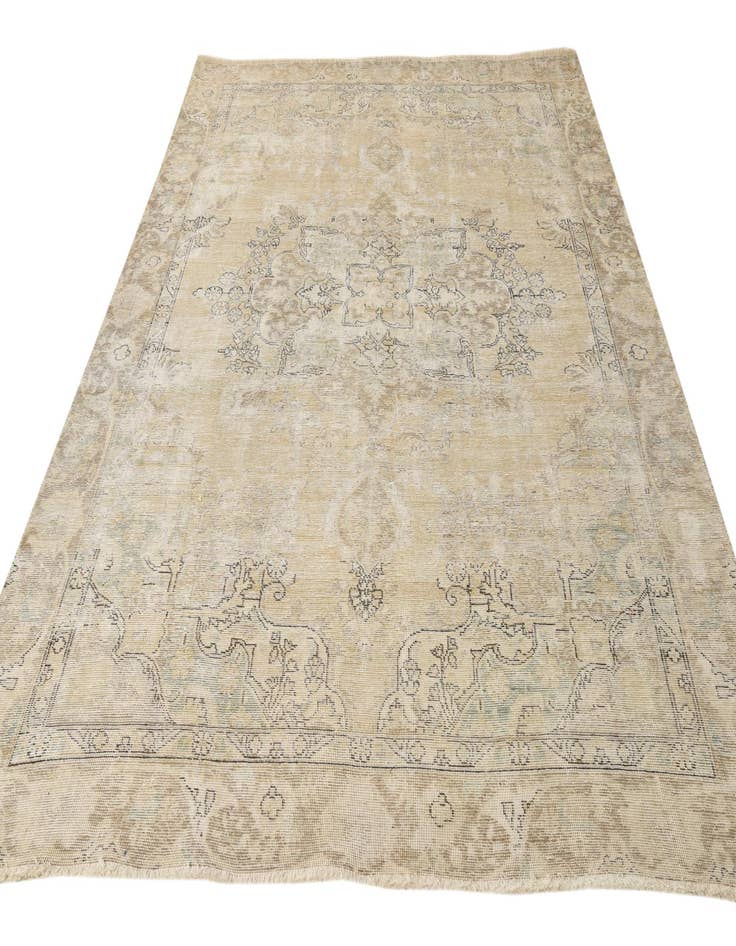 Detail image of 7' 4 x 10' 4  Hand Knotted Ultra Vintage Persian Wool Rug