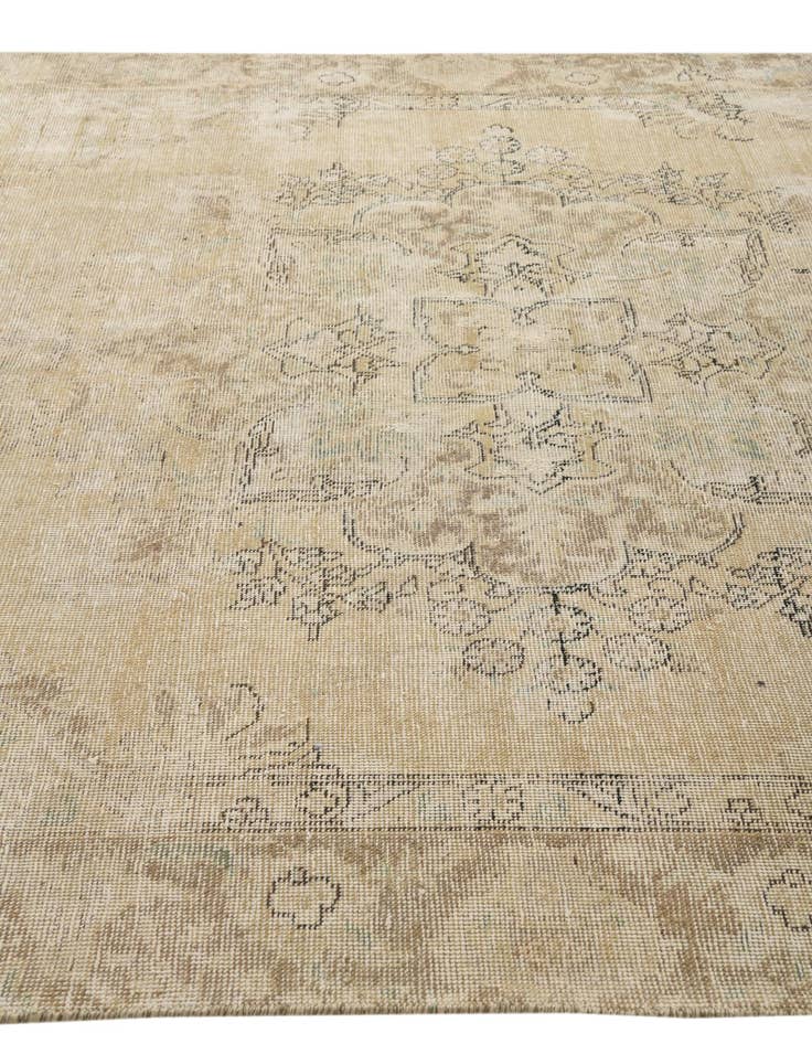 Detail image of 7' 4 x 10' 4  Hand Knotted Ultra Vintage Persian Wool Rug