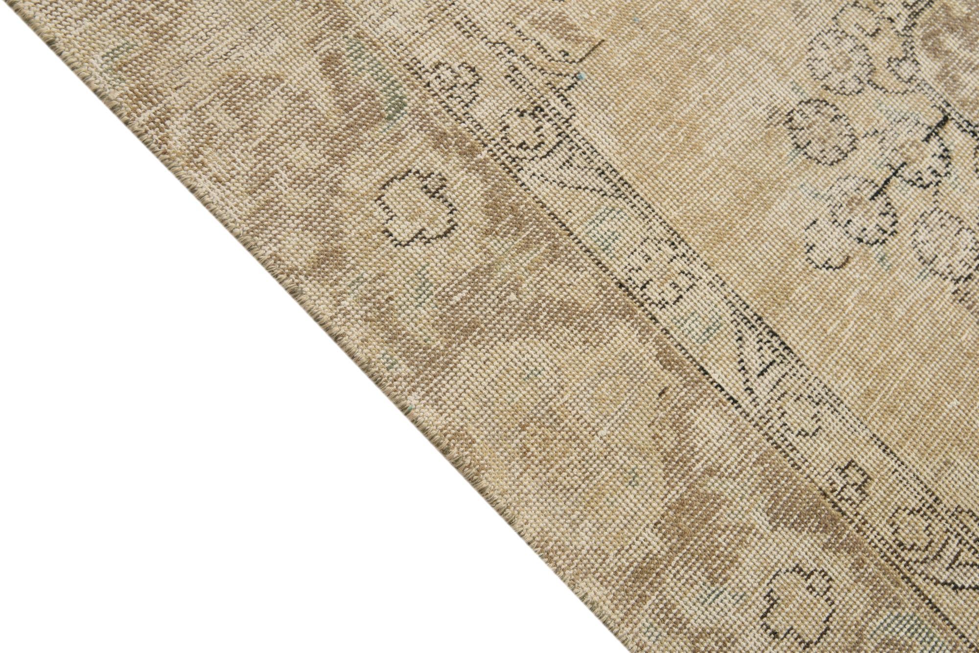 7' 4 x 10' 4 Hand Knotted Ultra Vintage Persian Wool Rug