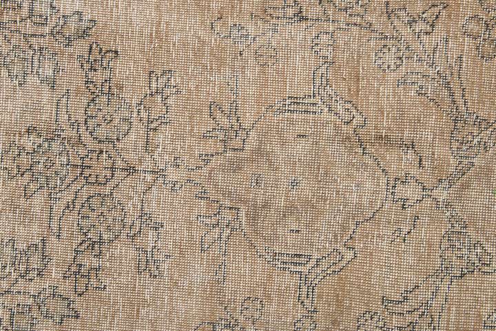 9' 6 x 13' 3 Hand Knotted Ultra Vintage Persian Wool Rug
