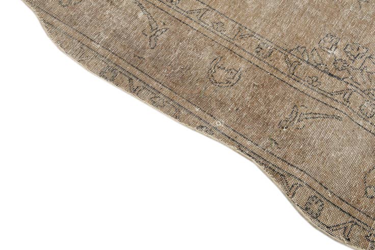 Detail image of 9' 6 x 13' 3 Hand Knotted Ultra Vintage Persian Wool Rug