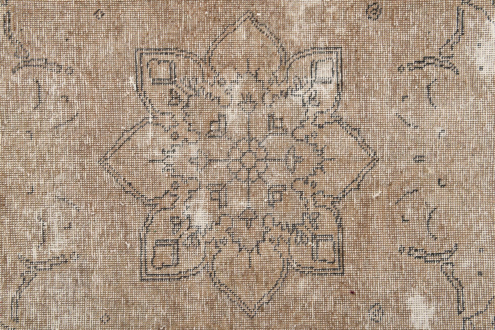 9' 6 x 13' 3 Hand Knotted Ultra Vintage Persian Wool Rug