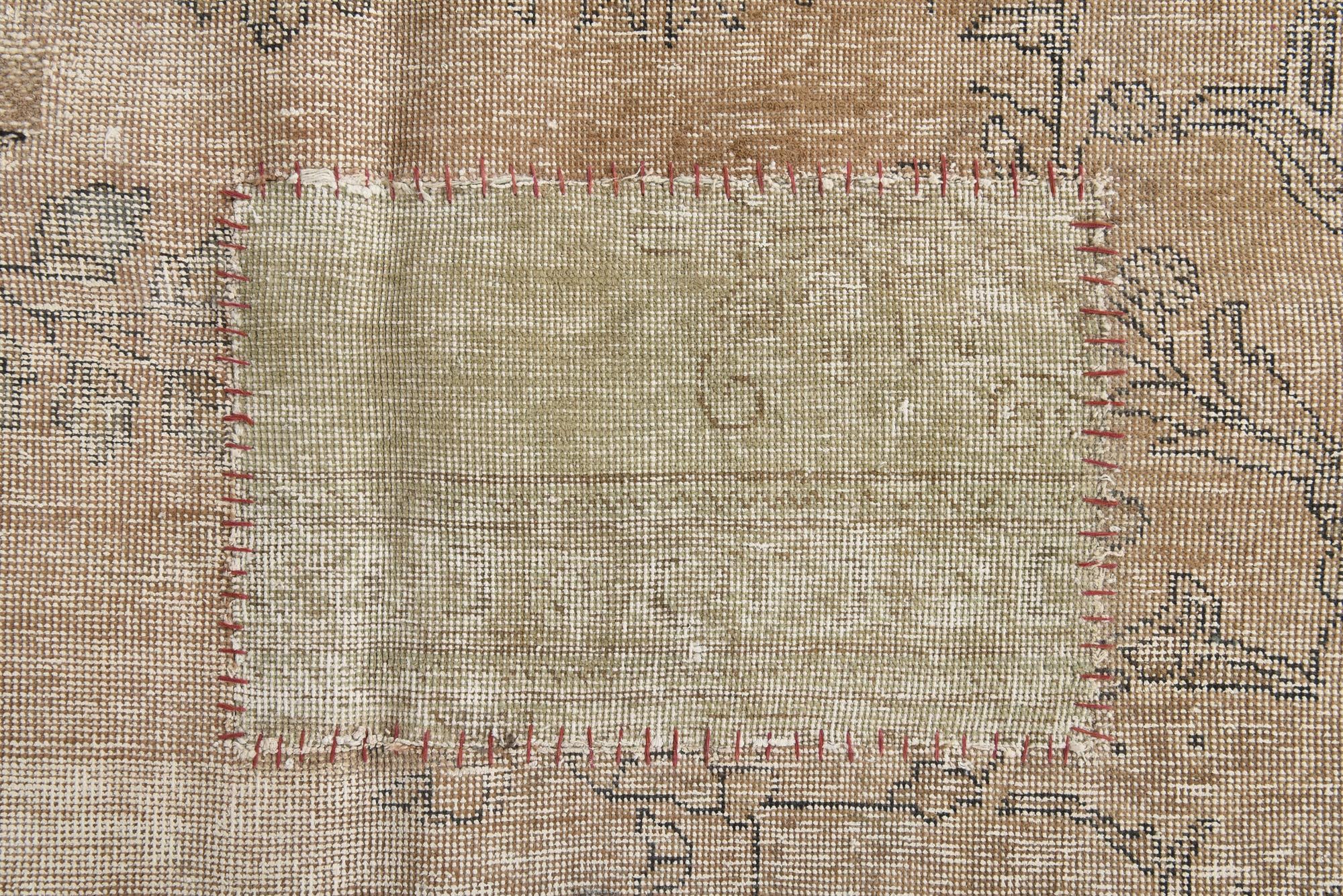 9' 6 x 13' 3 Hand Knotted Ultra Vintage Persian Wool Rug