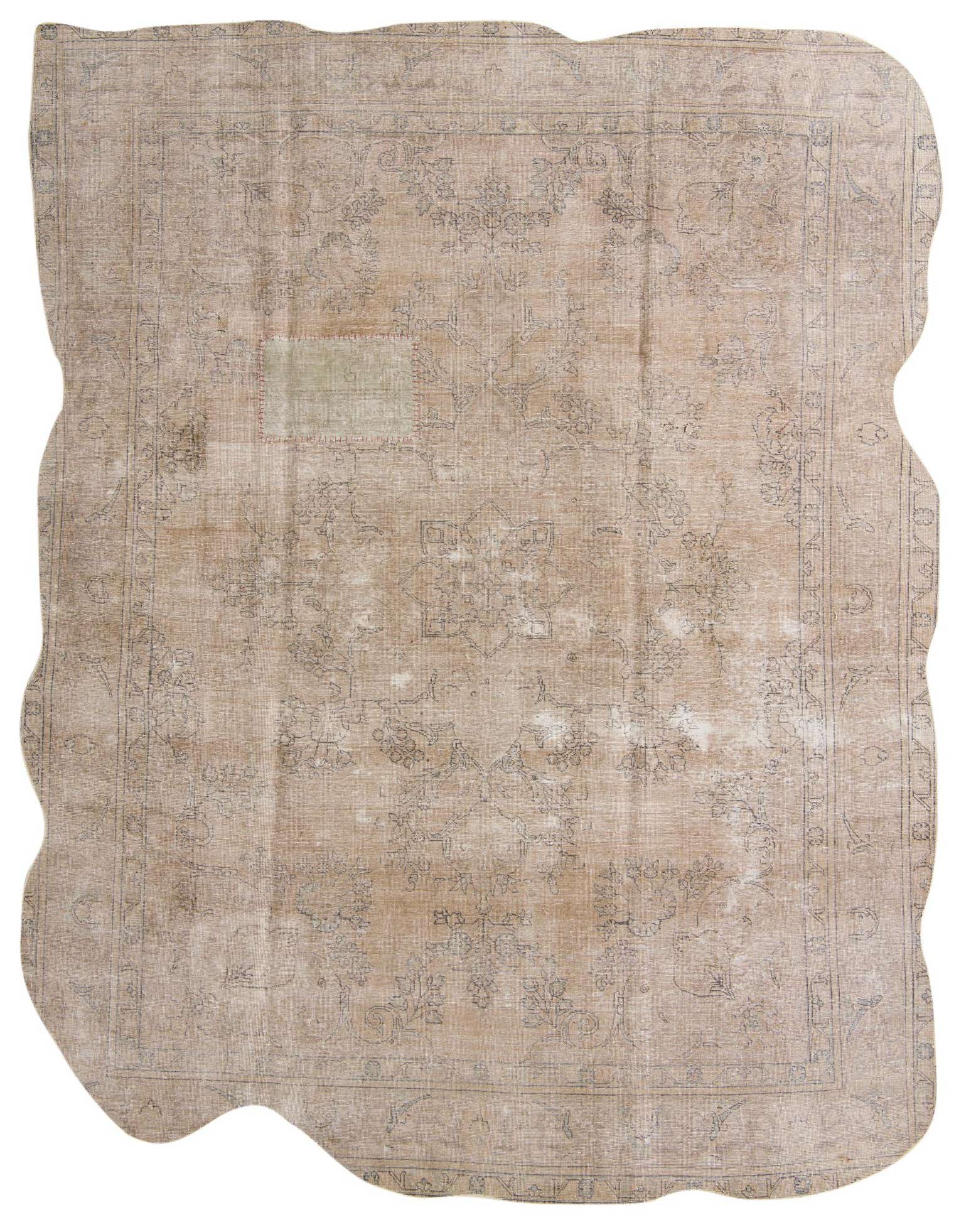 9' 6 x 13' 3 Hand Knotted Ultra Vintage Persian Wool Rug