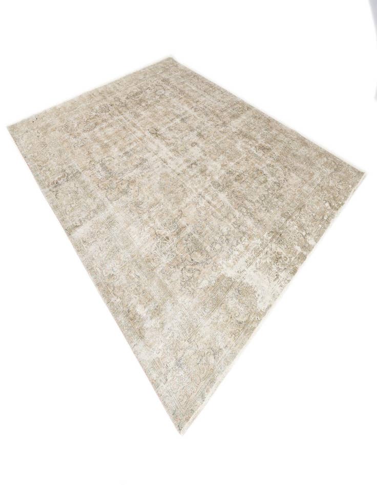 Detail image of 9' 7 x 12' 3  Hand Knotted Ultra Vintage Persian Wool Rug