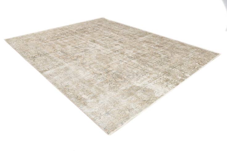 Detail image of 9' 7 x 12' 3 Hand Knotted Ultra Vintage Persian Wool Rug