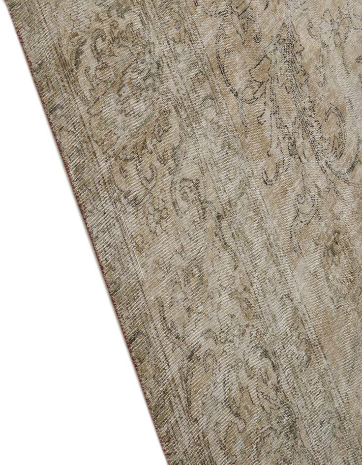 Detail image of 9' 7 x 12' 3  Hand Knotted Ultra Vintage Persian Wool Rug