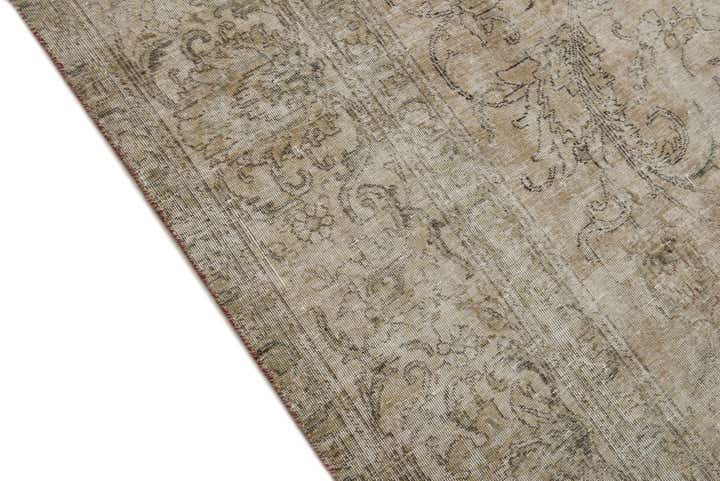 9' 7 x 12' 3 Hand Knotted Ultra Vintage Persian Wool Rug