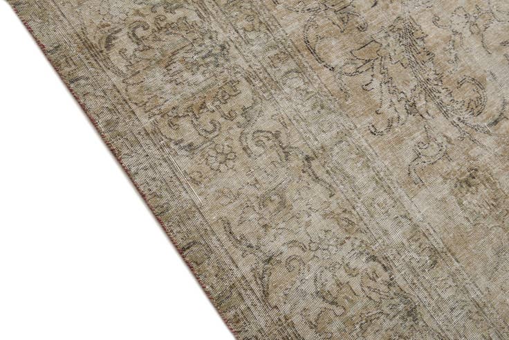 Detail image of 9' 7 x 12' 3 Hand Knotted Ultra Vintage Persian Wool Rug