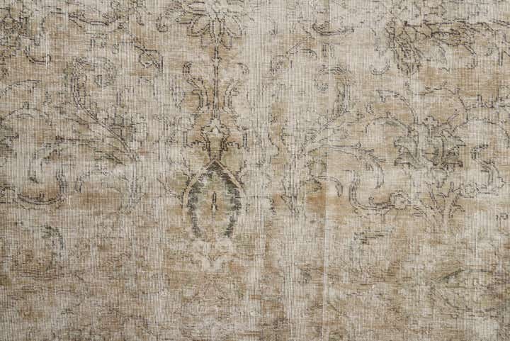 9' 7 x 12' 3 Hand Knotted Ultra Vintage Persian Wool Rug