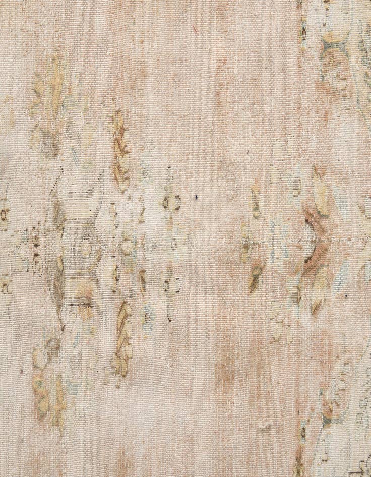 Detail image of 8' 9 x 11' 3  Hand Knotted Ultra Vintage Persian Wool Rug