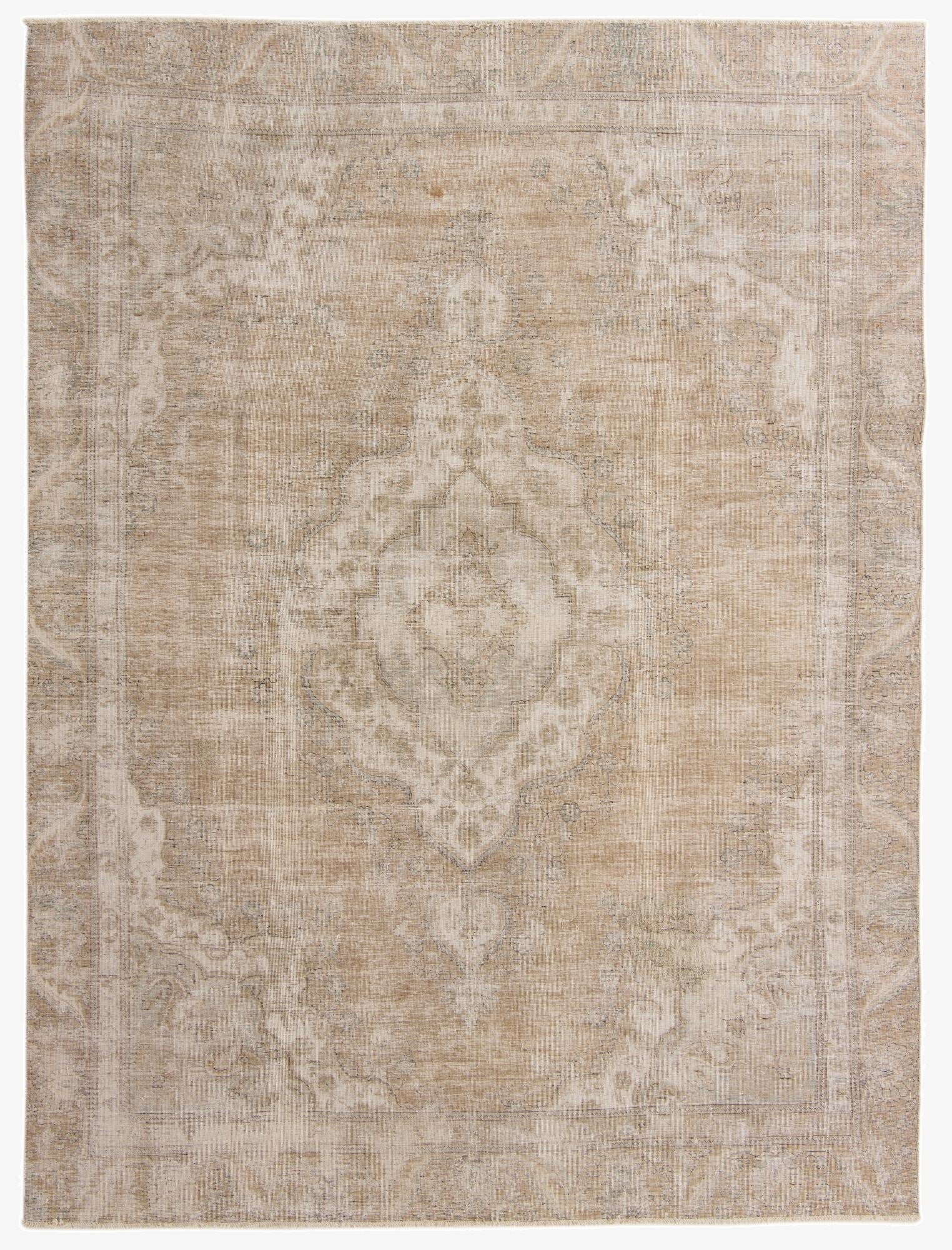 8' 8 x 11' 8  Hand Knotted Ultra Vintage Persian Wool Rug