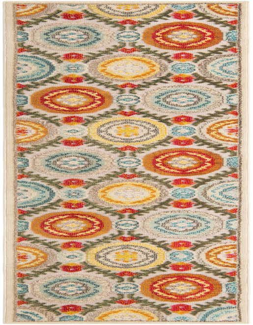 2' 7 x 10' Easy-Clean Casablanca Indoor / Outdoor Runner Rug