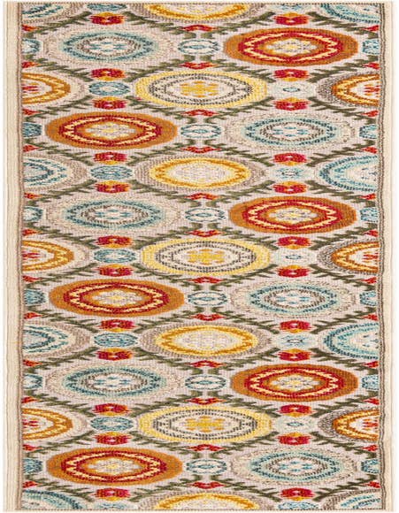Detail image of 2' 7 x 12' Easy-Clean Casablanca Indoor / Outdoor Runner Rug