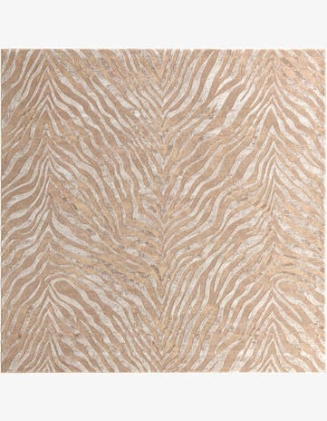 Ivory Beige Finsbury Square Rug